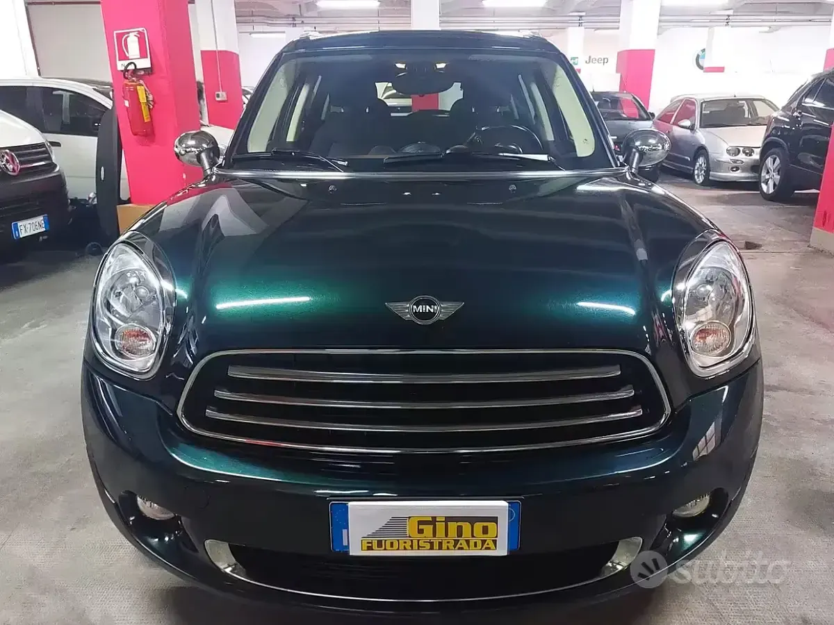 Usata Mini Cooper D Countryman 111 CV (81 kW) 2013 Verde SUV