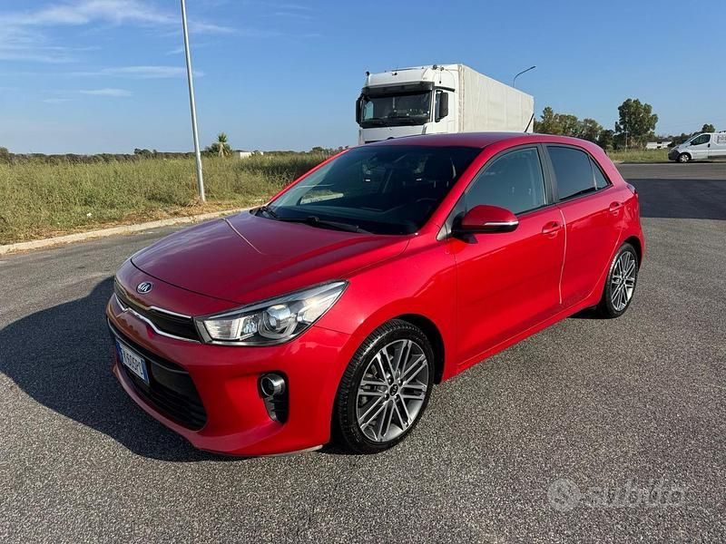 Usata Kia Rio Active 2018 Rosso Berlina