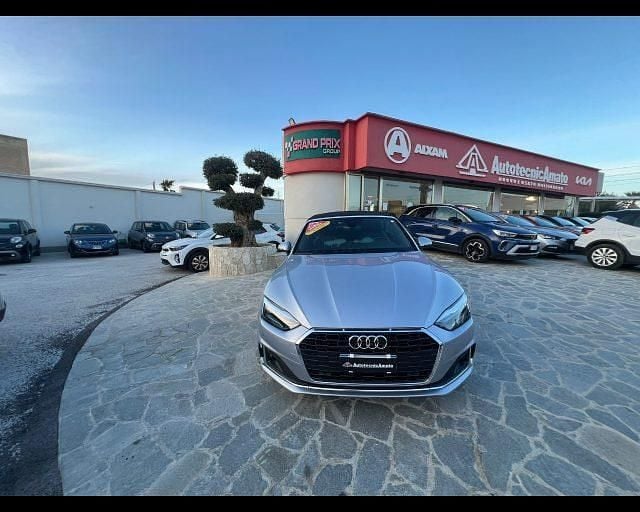 Argento Usata 2020 Audi A5 Cabriolet Advanced Cabrio | 27.900 € (Super prezzo) - Immagine 1/4