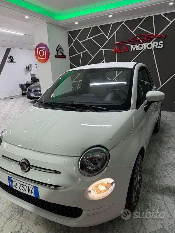 Usata Fiat 500 Pop 69 CV (50 kW) 2020 Bianco Berlina