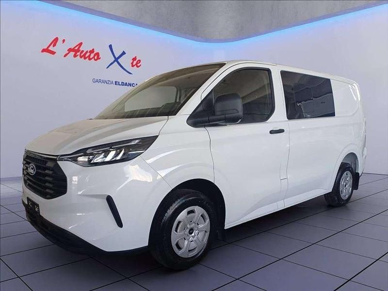 Nuova Ford Transit Custom Trend 136 CV (100 kW) 2025 Bianco pastello Cabrio