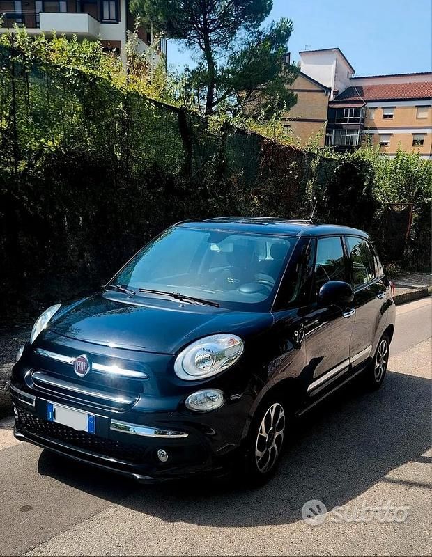 Usata Fiat 500L 120 CV (88 kW) 2018 Nero Monovolume