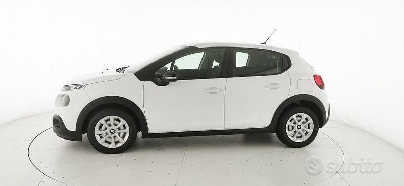 Usata Citroën C3 Feel 102 CV (75 kW) 2020 Bianco pastello Berlina