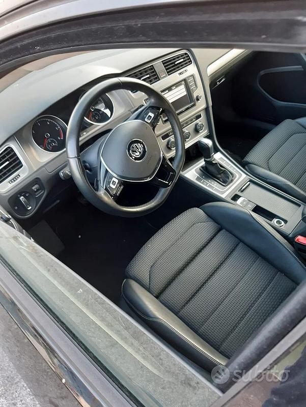 Usata VW Golf VII 110 CV (80 kW) 2016 Nero Berlina