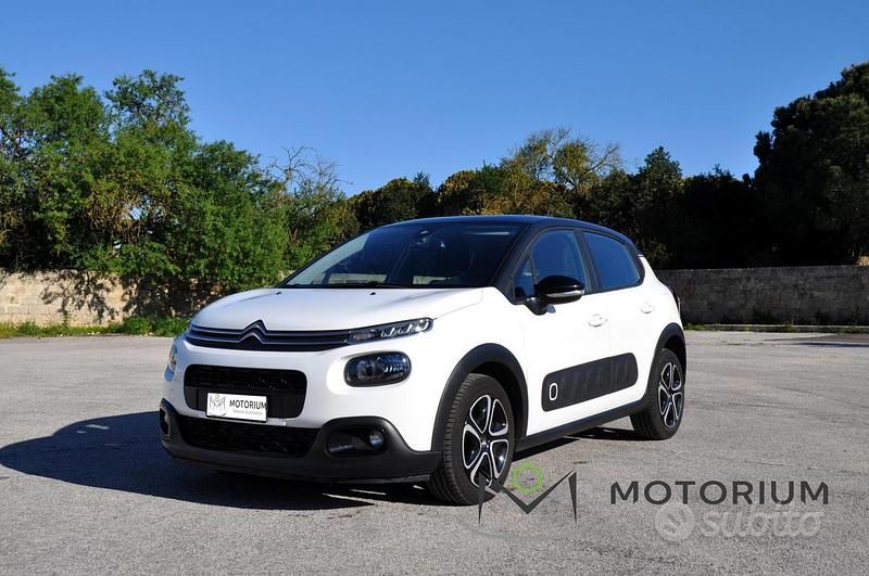 Usata Citroën C3 PureTech 83 CV (61 kW) 2019 Bianco Utilitaria