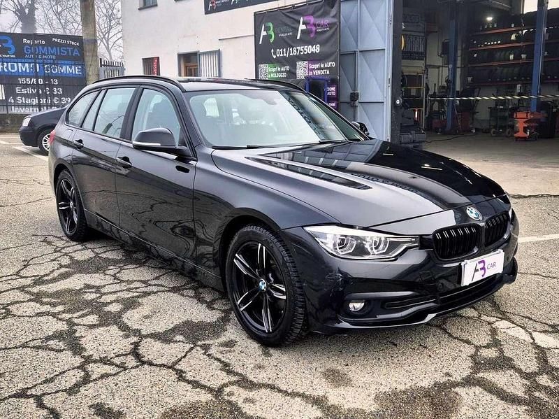 Usata BMW 316 Advantage 116 CV (85 kW) 2018 Nero Station wagon