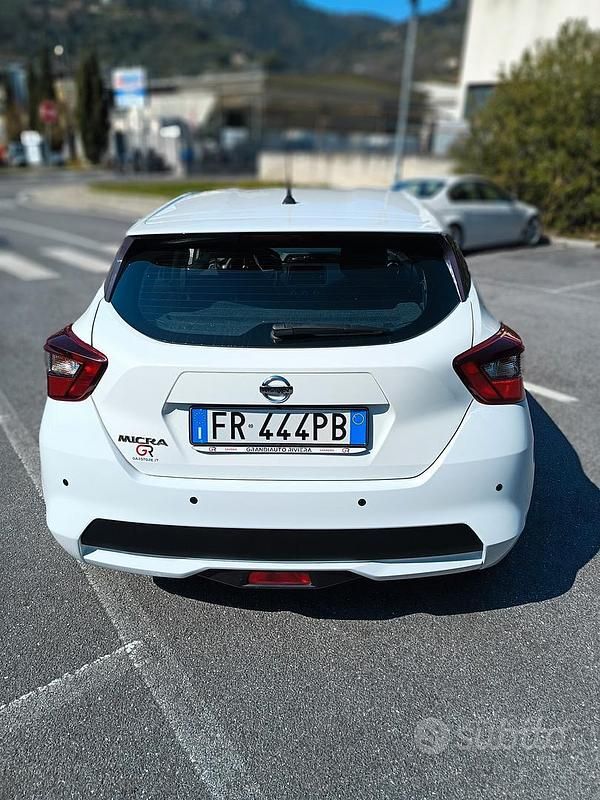 Usata Nissan Micra 2018 Bianco Utilitaria