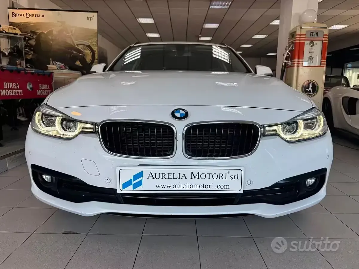 Usata BMW 316 Advantage 116 CV (85 kW) 2018 Bianco Station wagon