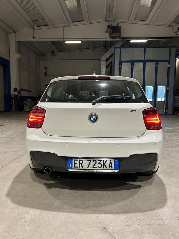 Usata BMW 120 M Sport 184 CV (135 kW) 2013 Bianco Utilitaria