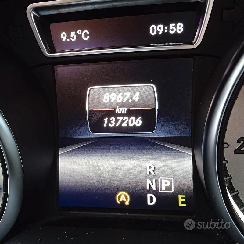 Usata Mercedes CLA220 2015 Nero Berlina