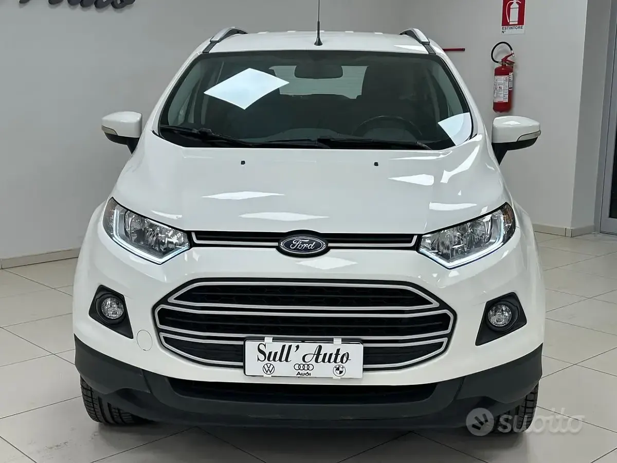 Usata Ford Ecosport 111 CV (81 kW) 2017 Bianco SUV