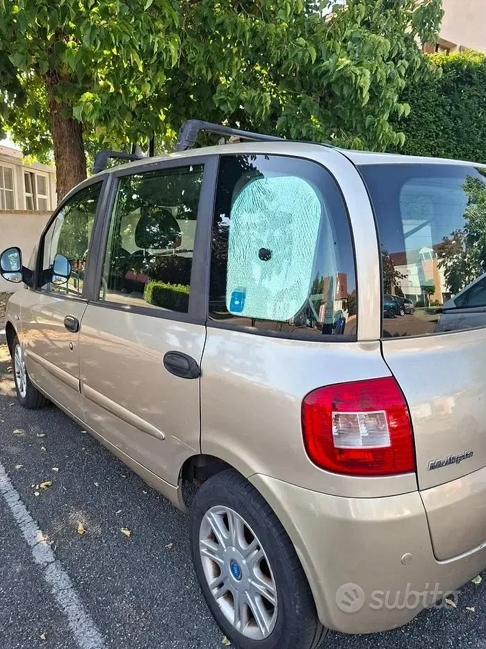 Usata Fiat Multipla 92 CV (67 kW) 2007 Marrone Monovolume