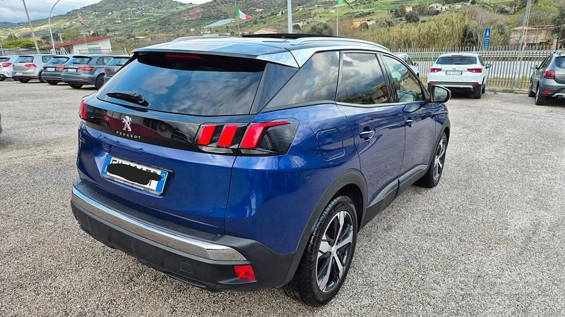 Usata Peugeot 3008 Allure 130 CV (95 kW) 2019 Blu SUV