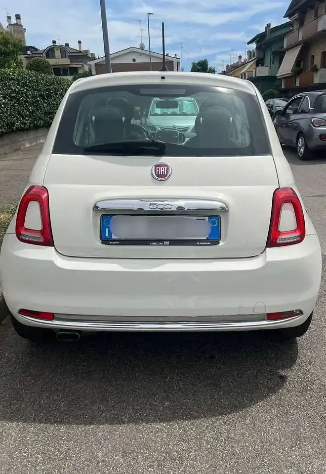 Usata Fiat 500 Lounge 69 CV (50 kW) 2016 Bianco Utilitaria