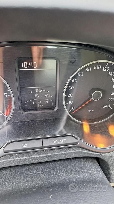 Usata VW Polo 90 CV (66 kW) 2009 Grigio Utilitaria