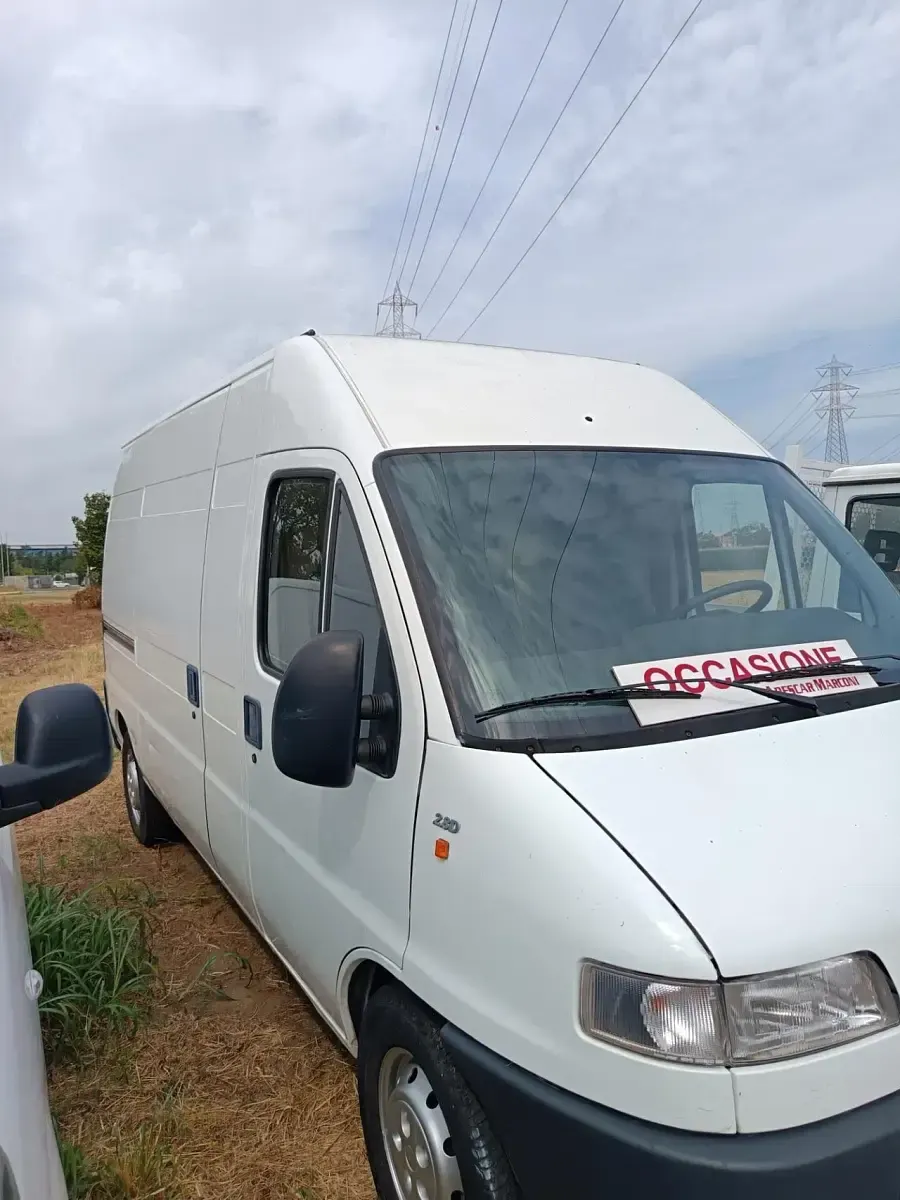 Usata Fiat Ducato 14 85 CV (62 kW) 2000 Bianco Furgone