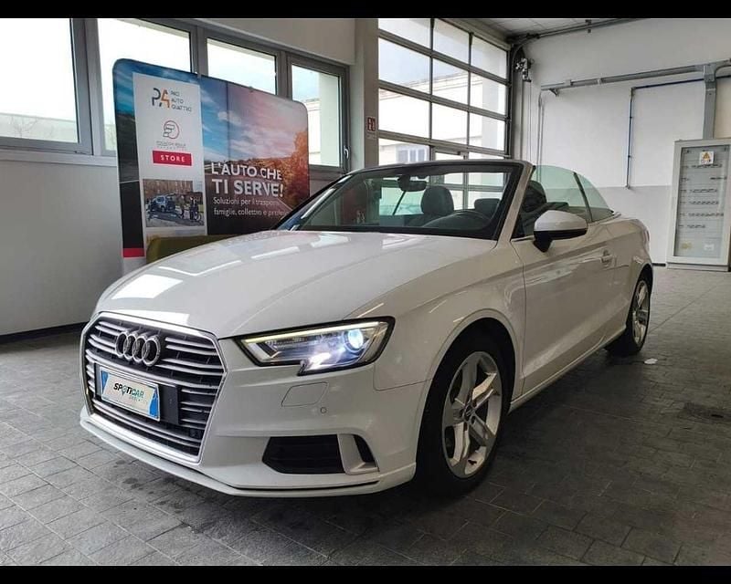 Usata Audi A3 Sport 150 CV (110 kW) 2017 Bianco Cabrio