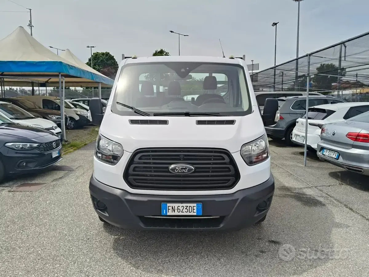 Usata Ford Transit Trend 131 CV (96 kW) 2018 Bianco Cabrio