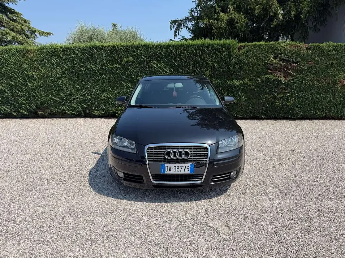 Usata Audi A3 Sportback Ambition 140 CV (102 kW) 2005 Nero Utilitaria