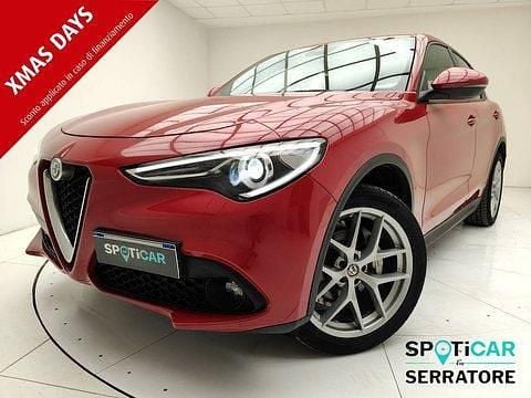 Rosso Usata 2018 Alfa Romeo Stelvio Ti SUV | 20.700 € (Super prezzo) - Immagine 1/4