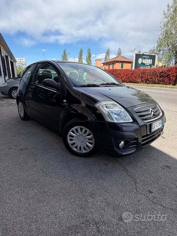 Usata Citroën C2 Elegance 60 CV (44 kW) 2008 Nero Utilitaria