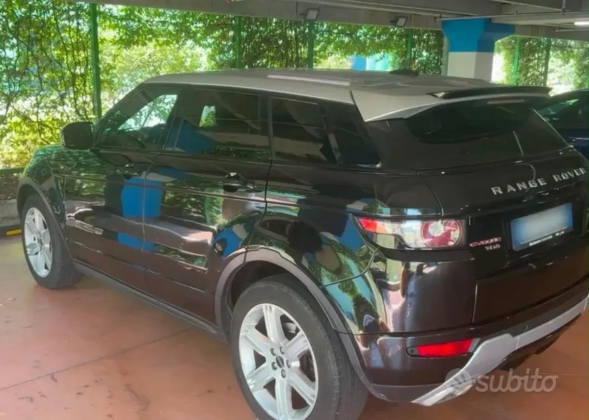 Usata Land Rover Range Rover evoque Dynamic 150 CV (110 kW) 2012 Nero SUV