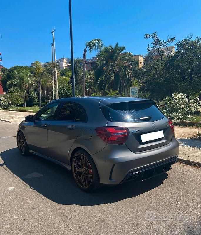 Usata Mercedes A45 AMG AMG 381 CV (280 kW) 2017 Grigio Berlina