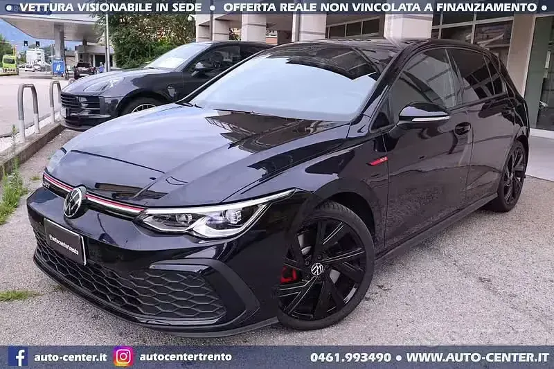 Usata VW Golf VIII GTI 245 CV (180 kW) 2022 Nero Berlina