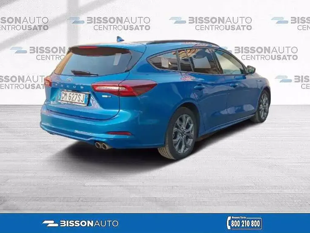 Usado Ford Focus ST-Line X 125 HP (91 kW) 2023 Azul Carrinha
