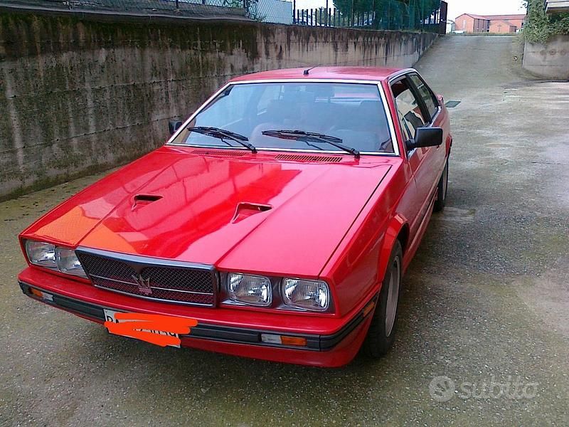 Usata Maserati Biturbo 1983 Rosso Coupé