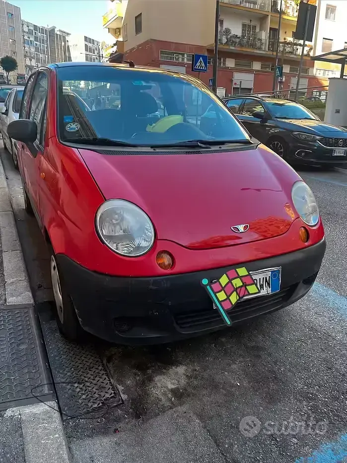 Usata Chevrolet Matiz 51 CV (37 kW) 2001 Rosso Utilitaria