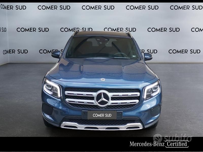 Usata Mercedes GLB200 150 CV (110 kW) 2022 Blu SUV