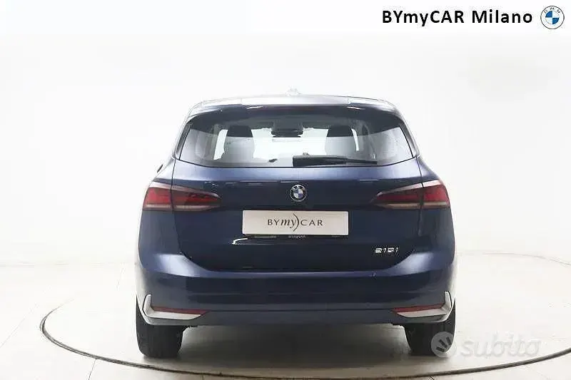 Usata BMW 218 Active Tourer Efficient Dynamics 136 CV (100 kW) 2022 Blu Monovolume