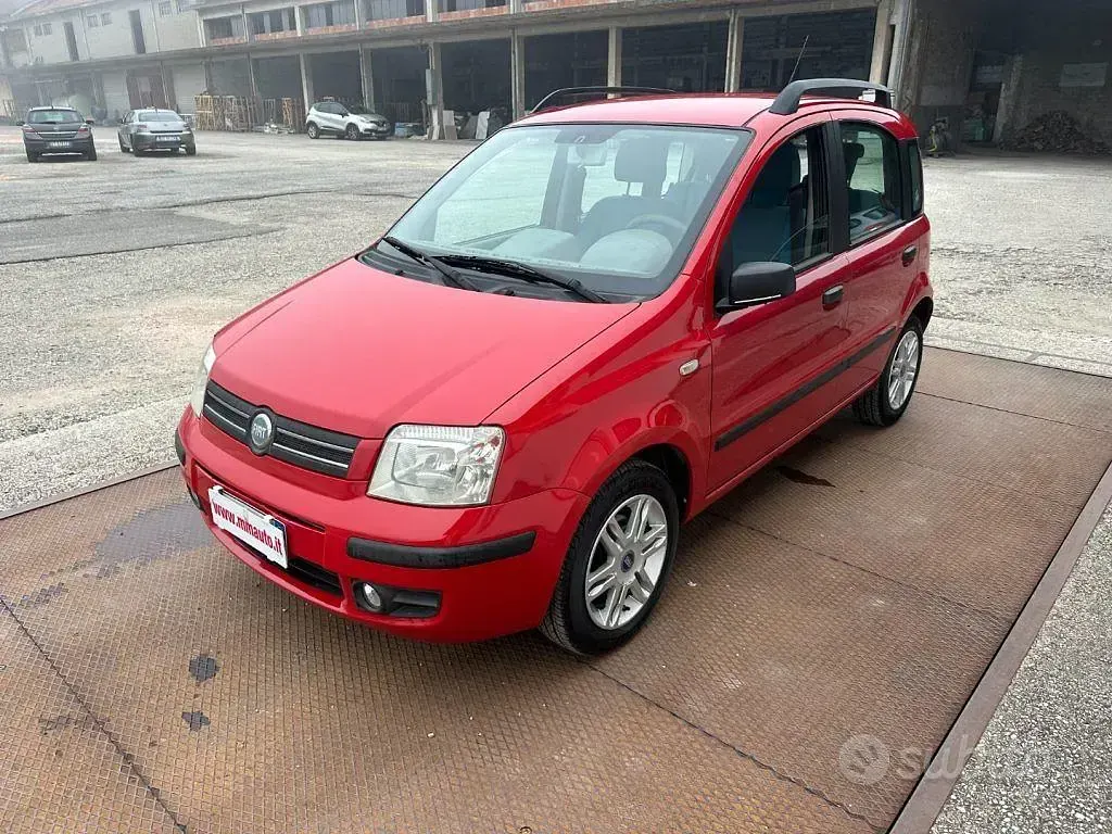 Usata Fiat Panda Dynamic 60 CV (44 kW) 2005 Rosso Utilitaria