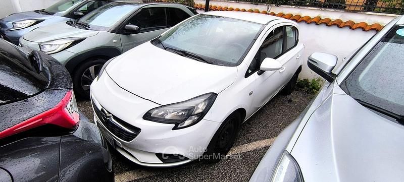 Usata Opel Corsa Enjoy 75 CV (55 kW) 2017 Bianco Berlina