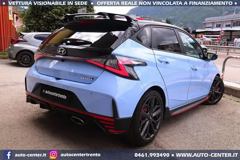 Usata Hyundai i20 N Performance 204 CV (150 kW) 2022 Blu Utilitaria