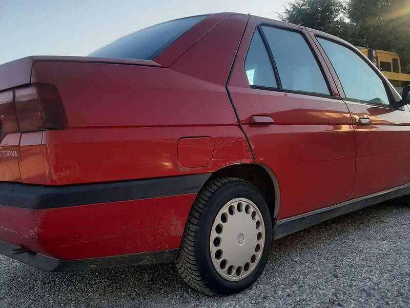 Usata Alfa Romeo 155 116 CV (85 kW) 1996 Rosso Berlina
