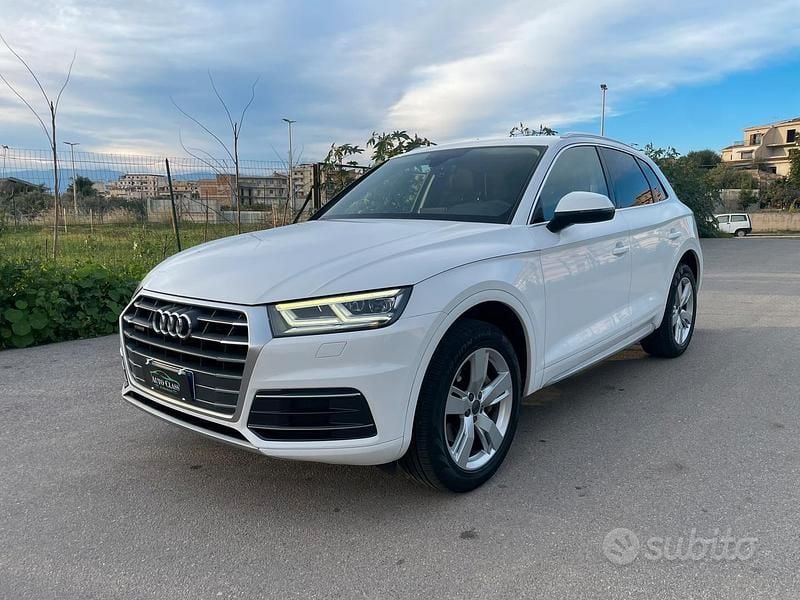 Usata Audi Q5 Advanced 190 CV (139 kW) 2018 Bianco SUV