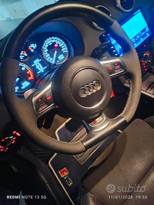 Usata Audi S3 Ambiente 265 CV (194 kW) 2011 Nero Utilitaria