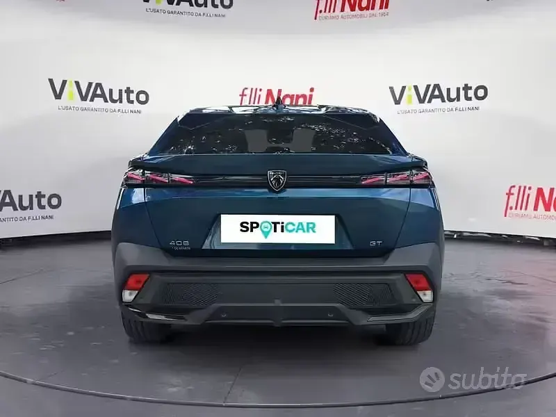 Usata Peugeot 408 GT GTi 131 CV (96 kW) 2023 Blu Berlina