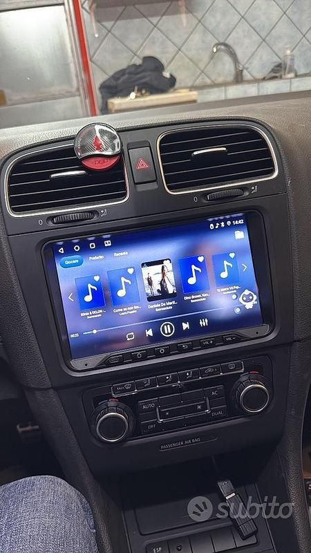 Usata VW Golf VI GTI 230 CV (169 kW) 2009 Marrone Utilitaria