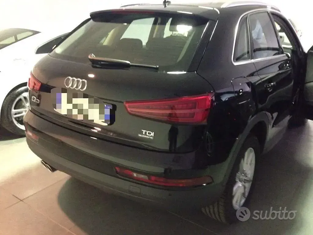 Usata Audi Q3 Business 150 CV (110 kW) 2015 Nero SUV