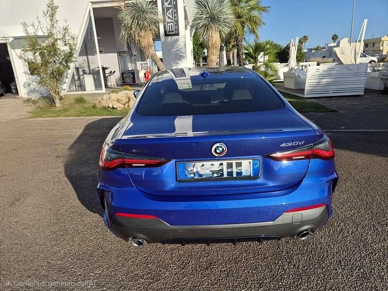 Usata BMW 430 M Sport 286 CV (210 kW) 2022 Blu/azzurro Coupé