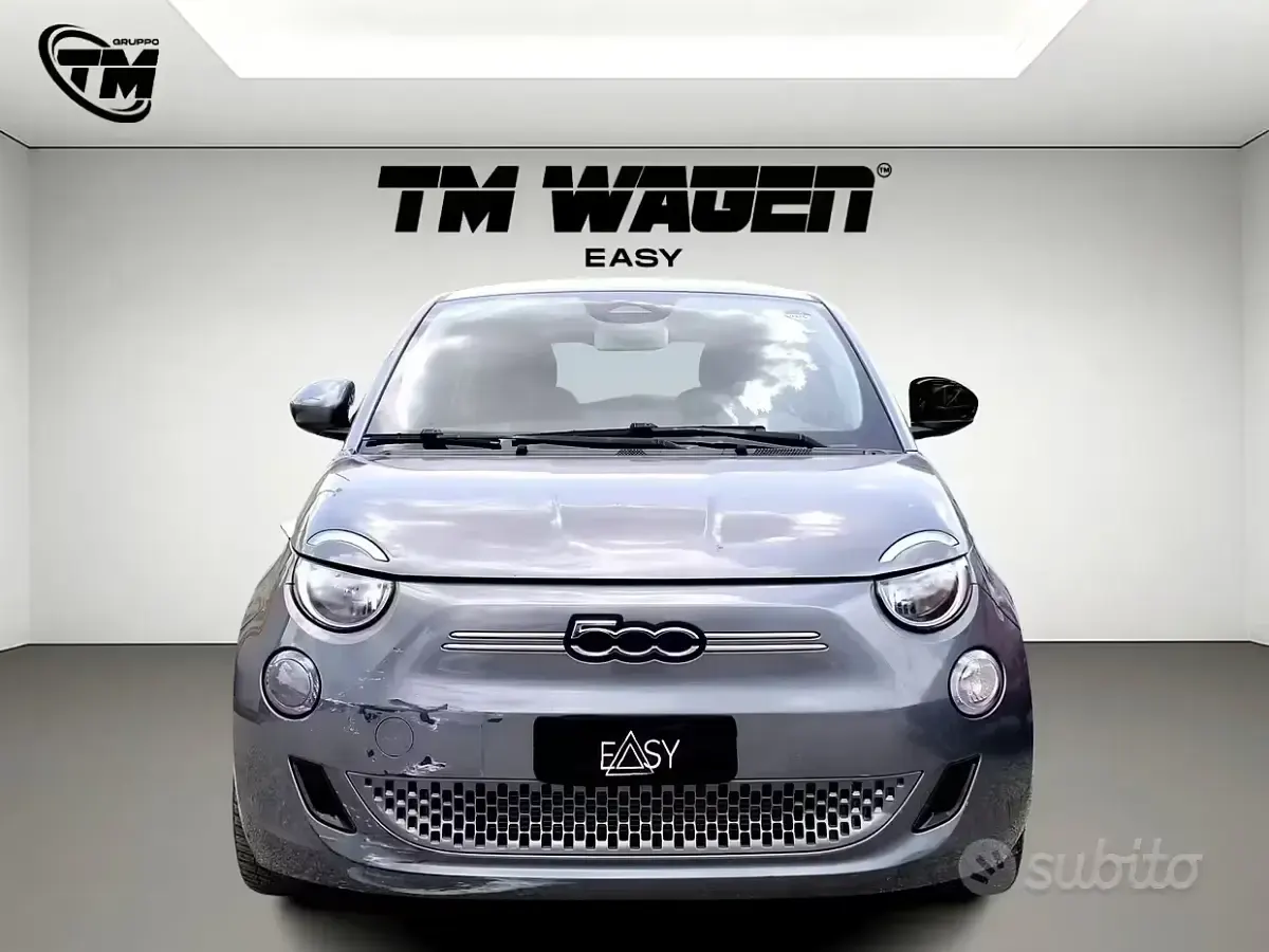 Usata Fiat 500e La Prima 42 kW (58 CV) 2020 Grigio Utilitaria