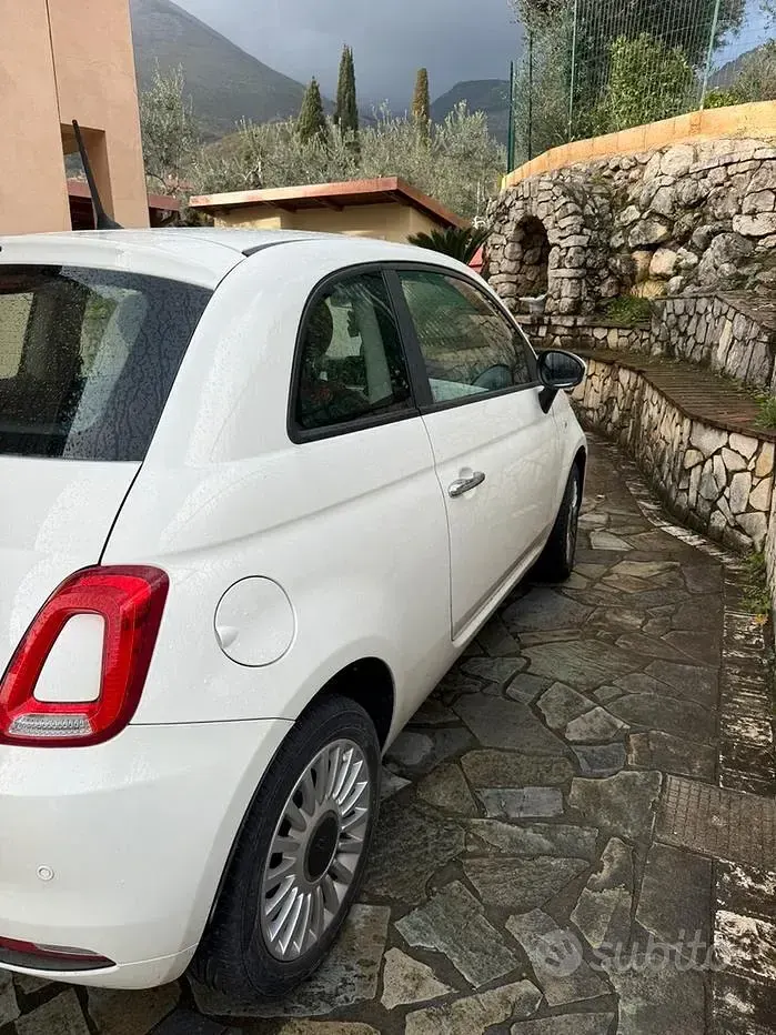 Usata Fiat 500 95 CV (69 kW) 2016 Bianco Berlina