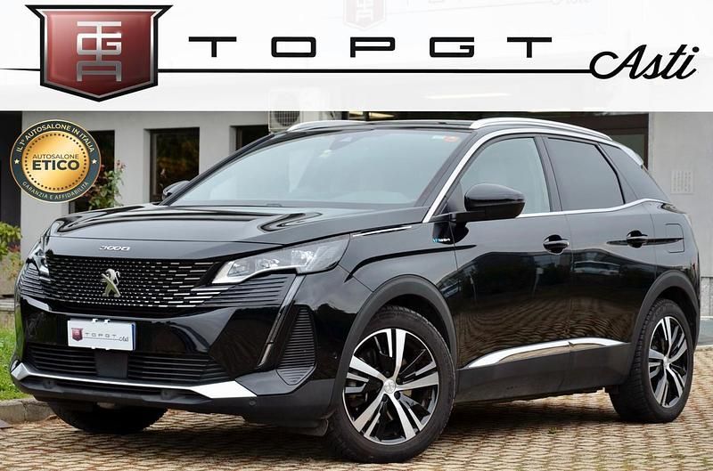 Nero Usata 2021 Peugeot 3008 GT-line Station wagon | 19.500 € (Ottimo prezzo) - Immagine 1/4