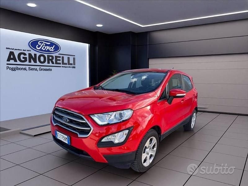 Rosso Usata 2020 Ford Ecosport SUV | 13.100 € (Buon prezzo) - Immagine 1/4