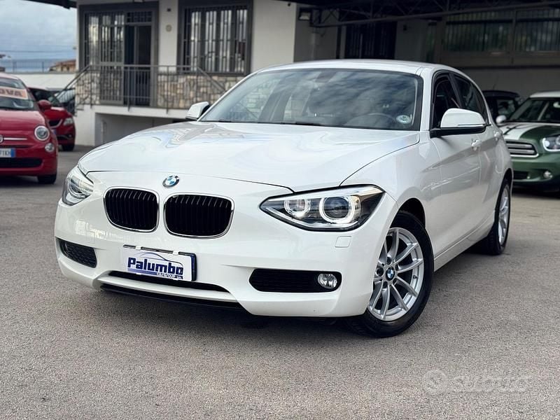 Usata BMW 116 Efficient Dynamics 116 CV (85 kW) 2014 Bianco Utilitaria