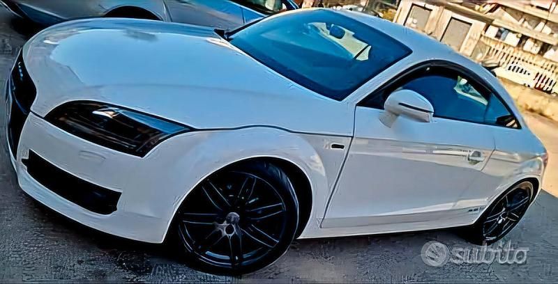 Usata Audi TT S-Line 170 CV (125 kW) 2009 Bianco Coupé