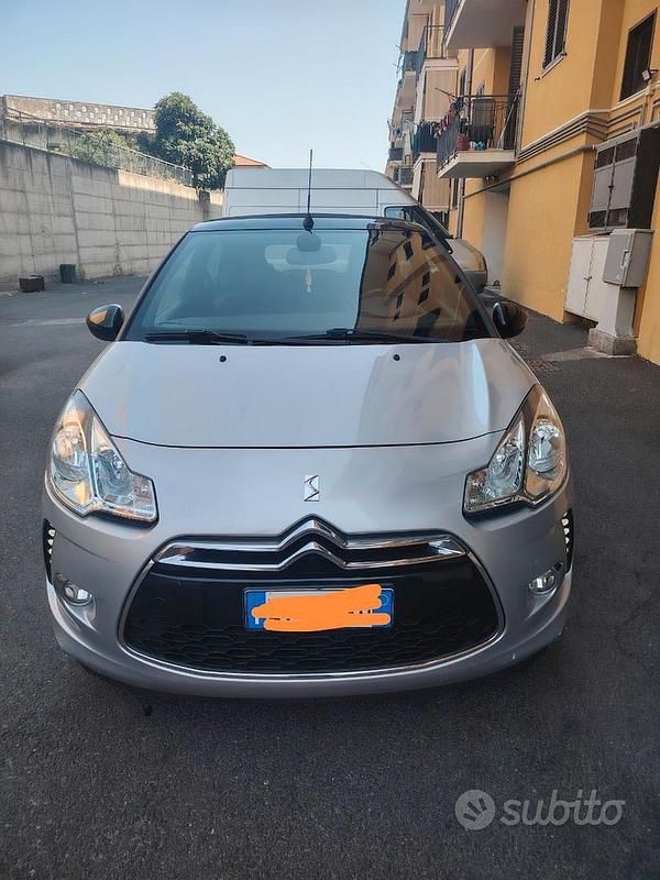 Usata DS Automobiles DS3 Sport Chic 82 CV (60 kW) 2014 Grigio Cabrio